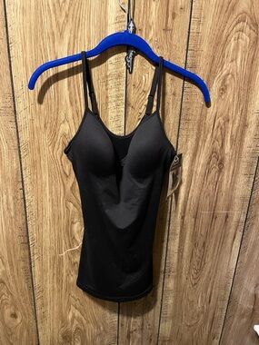 Maidenform Black Shaping Camisole with Molded Cups